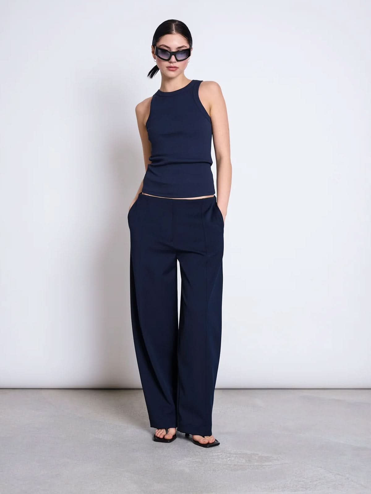 Jan 'n June Barrel Leg Pants Juny Nightfall
