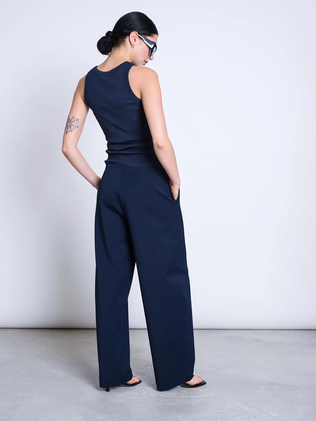 Jan 'n June Barrel Leg Pants Juny Nightfall
