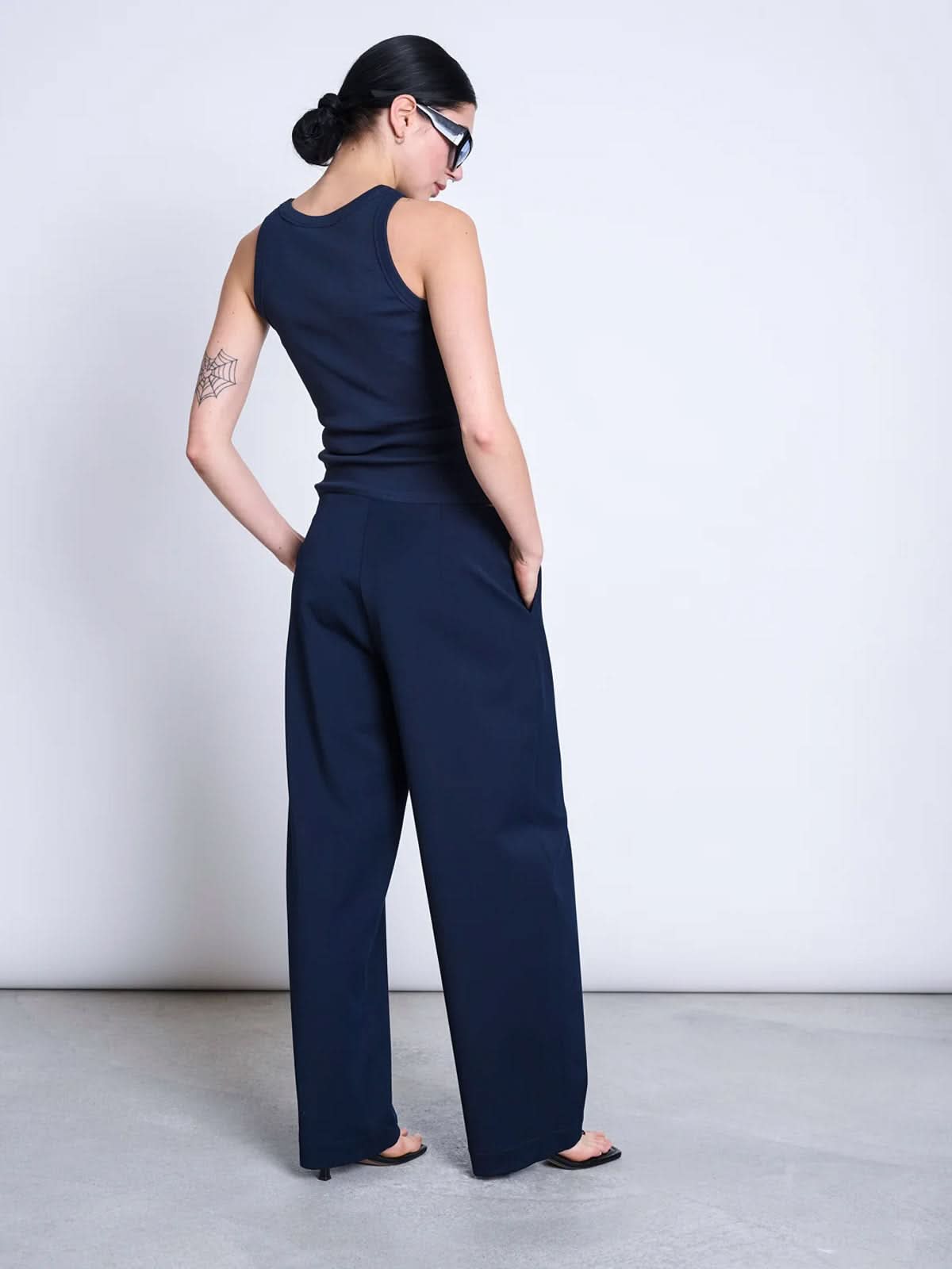 Jan 'n June Barrel Leg Pants Juny Nightfall
