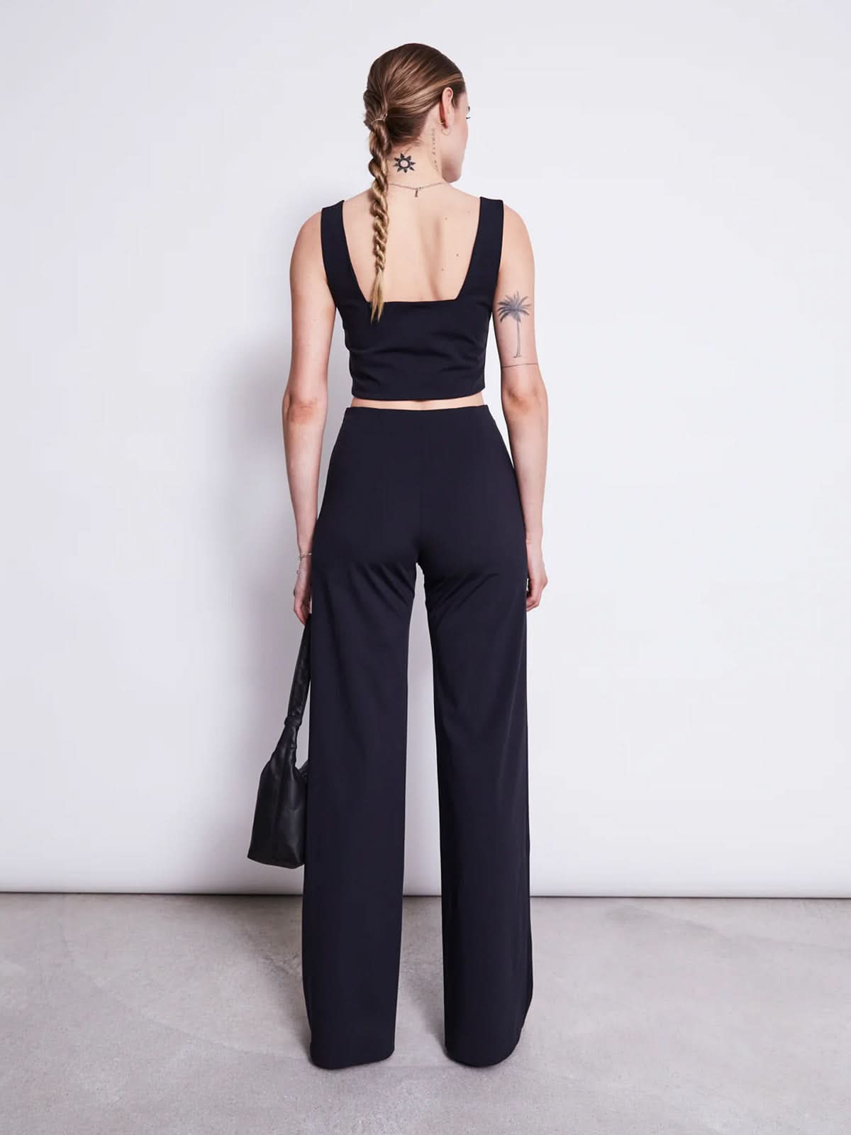 Jan 'n June Cancun Crop Top Black
