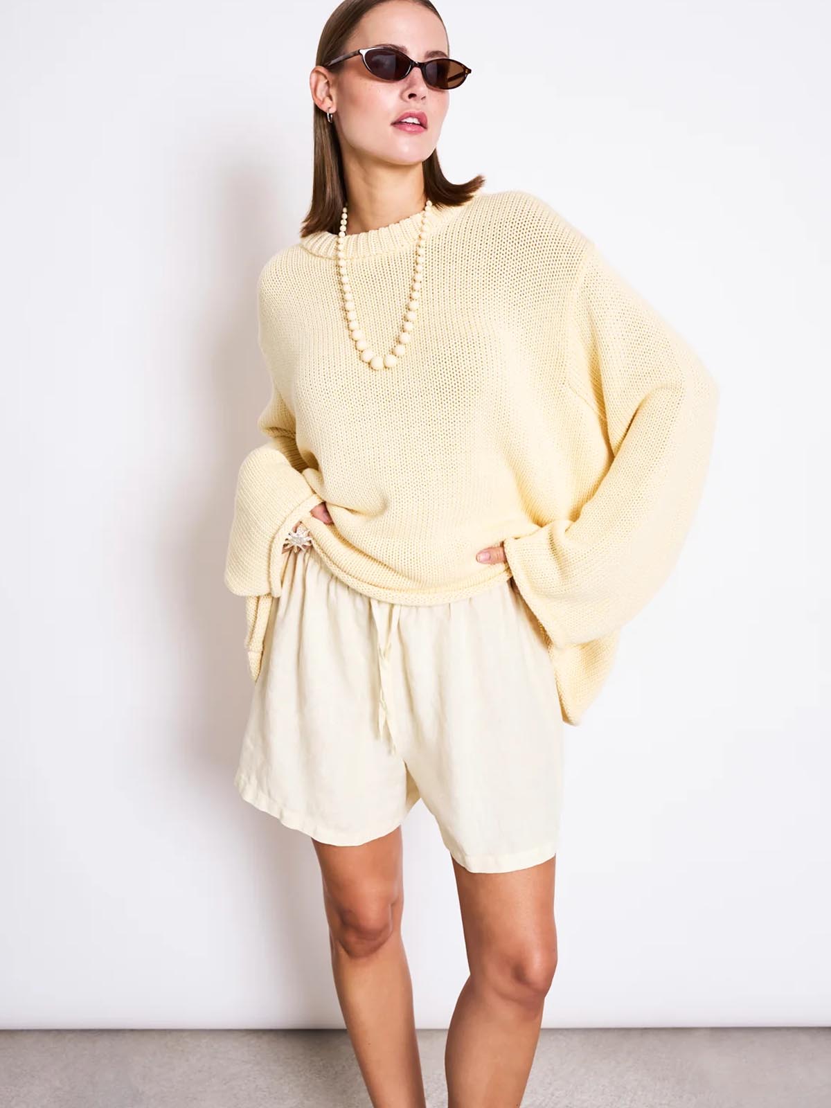 Jan 'n June Jumper Sona Buttermilk Gots