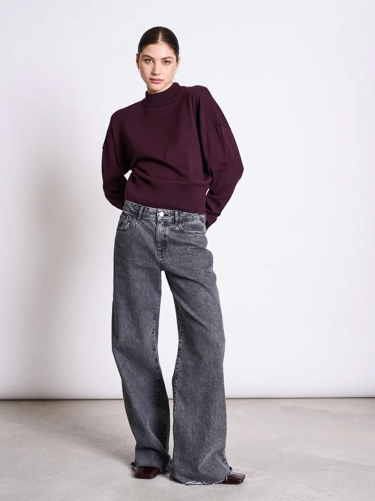 Jan 'n June Jumper Yin Cherry Lacquer