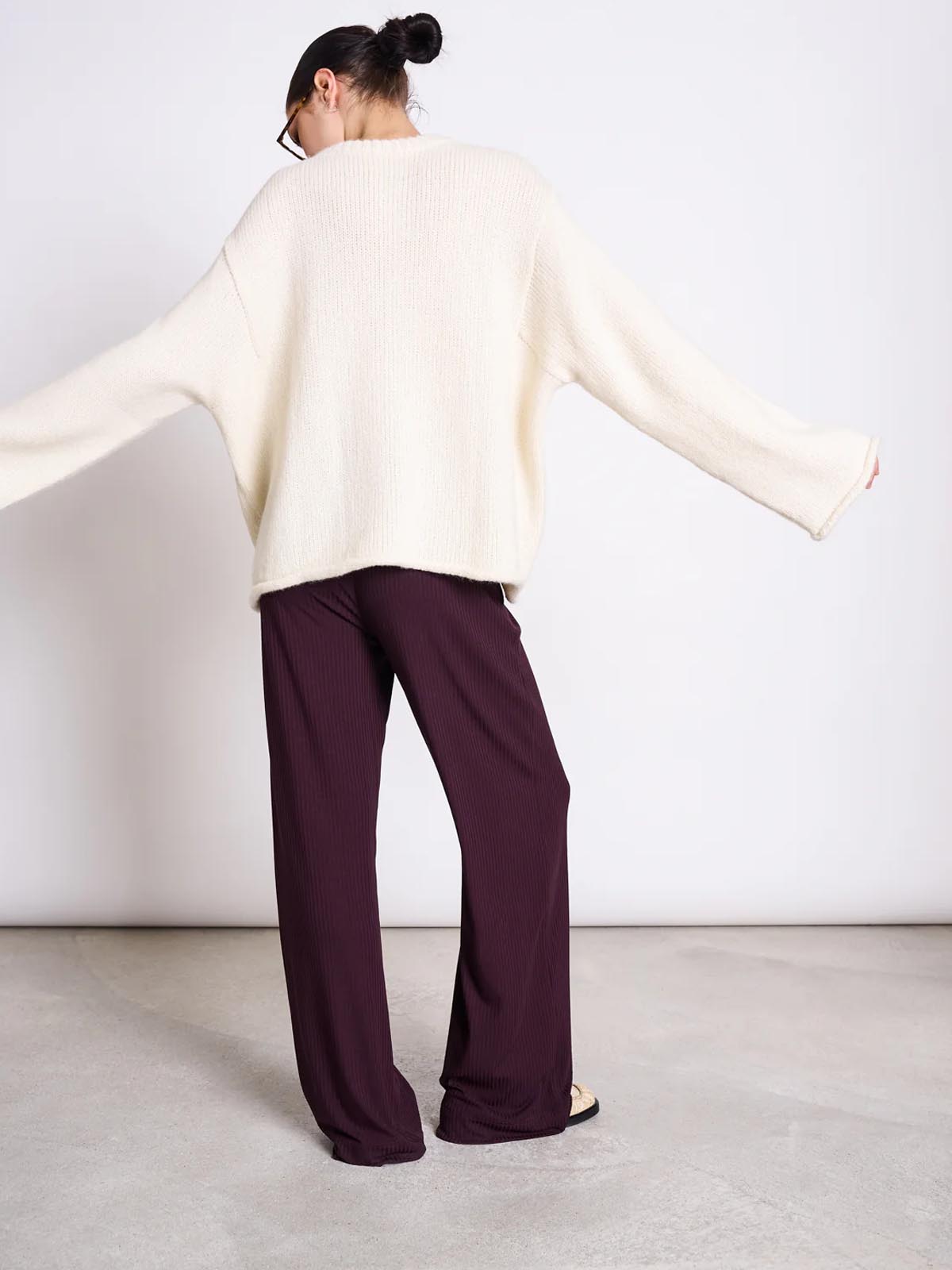 Jan 'n June Lyocell Pants Smilla Cherry Lacquer