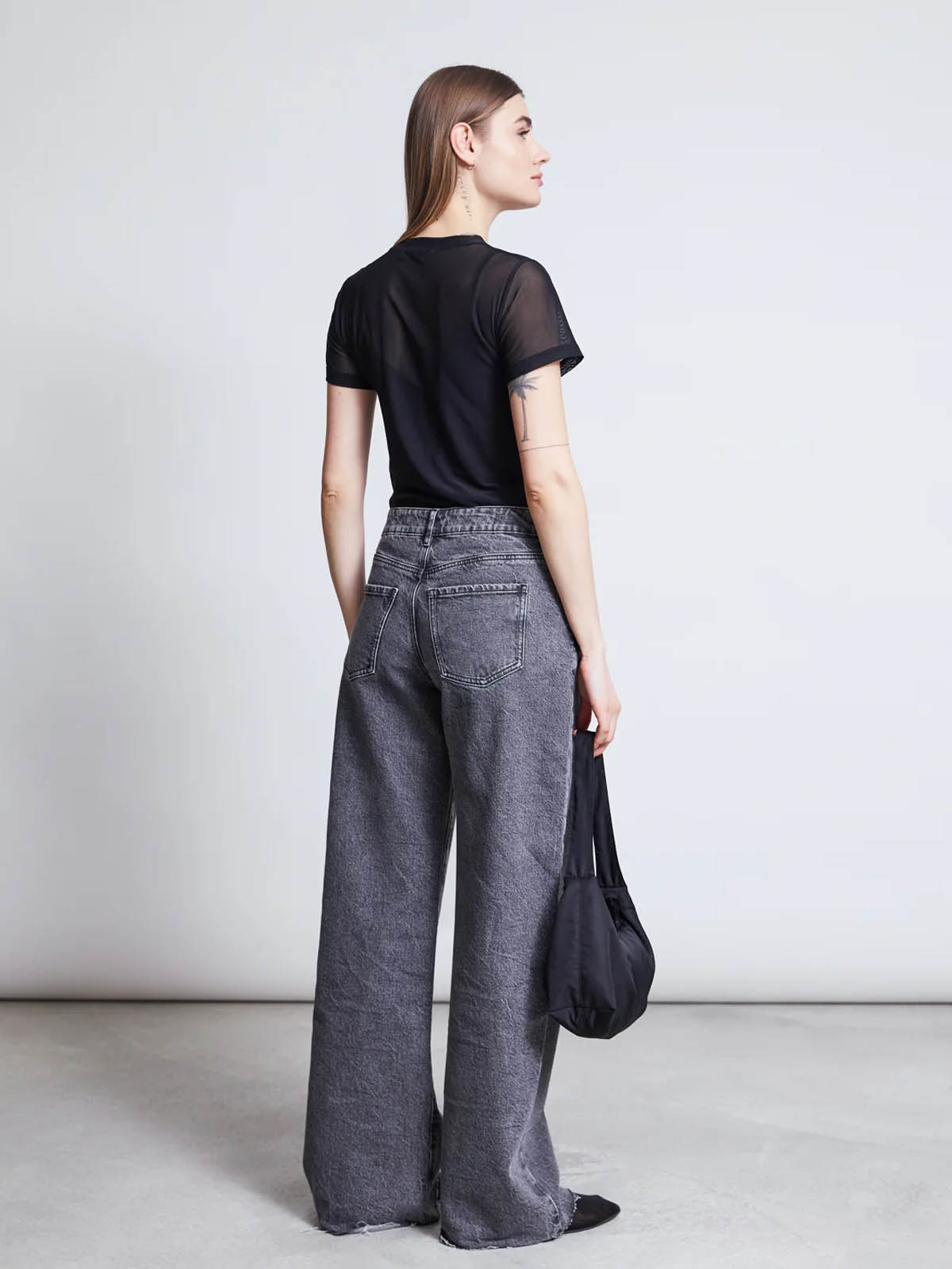 Jan 'n June Mesh T-Shirt Evie Black
