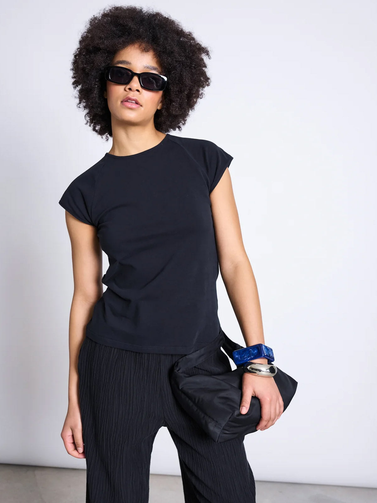 Jan 'n June Raglan T-Shirt Tami Black