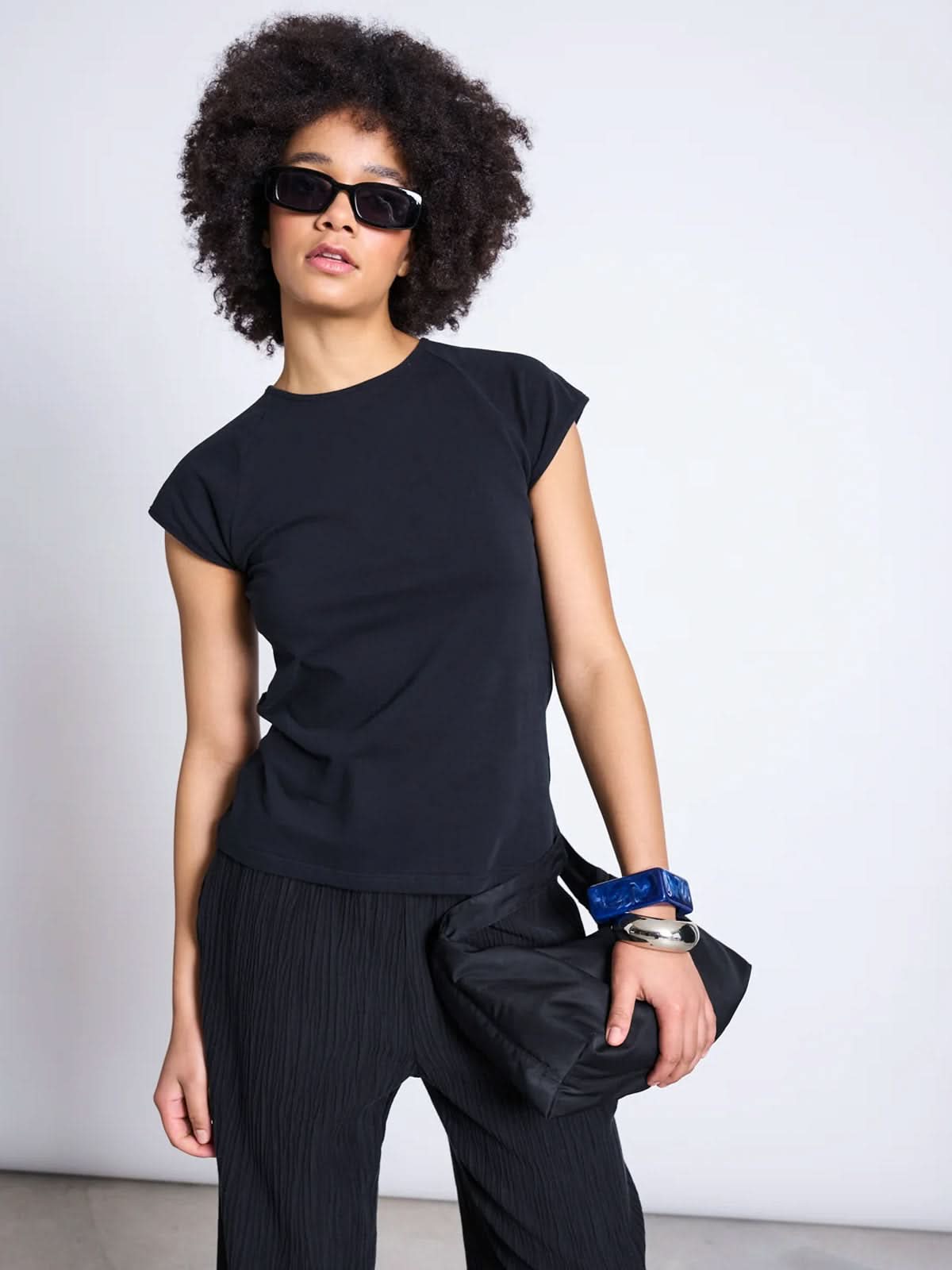 Jan 'n June Raglan T-Shirt Tami Black