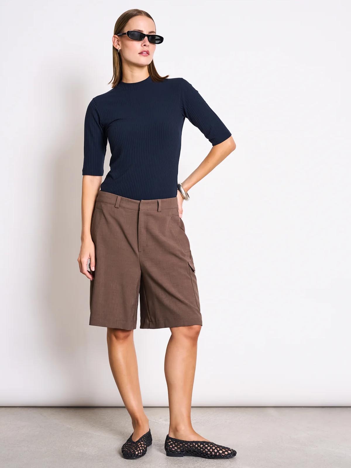 Jan 'n June Rib T-Shirt Nina Nightfall