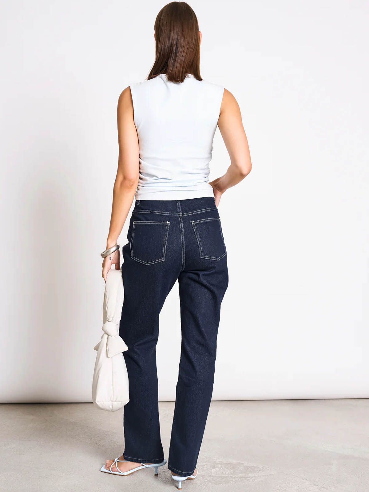 Jan 'n June Ruffle Top Rafo Ice Blue