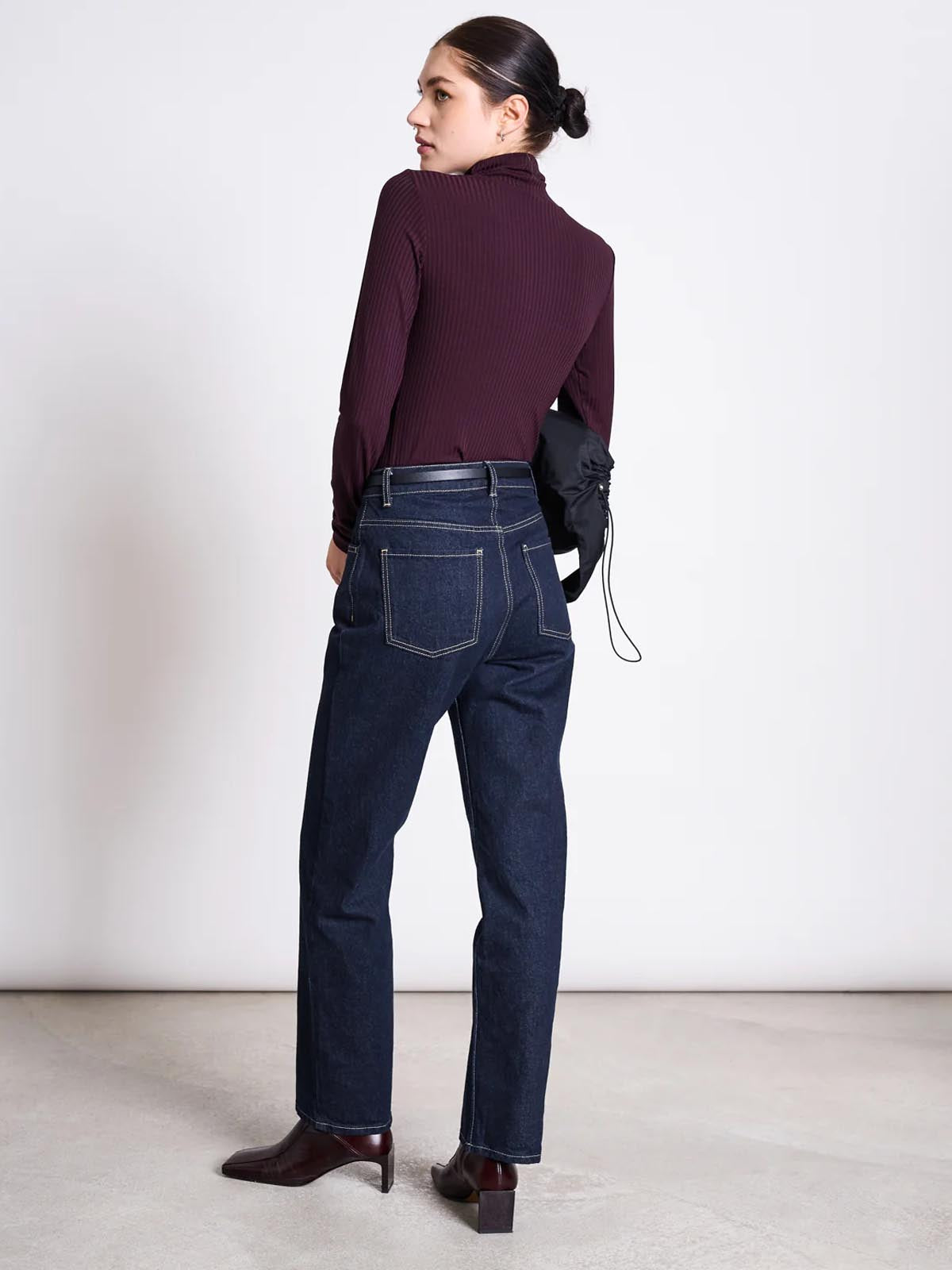 Jan 'n June Turtleneck Longsleeve Mio Cherry Lacquer