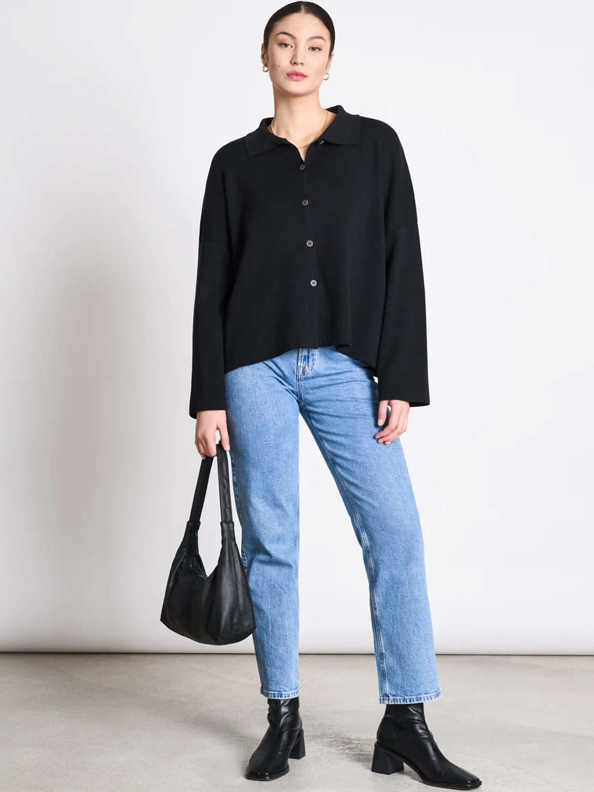 Jan 'n June Cardigan Anjo Black