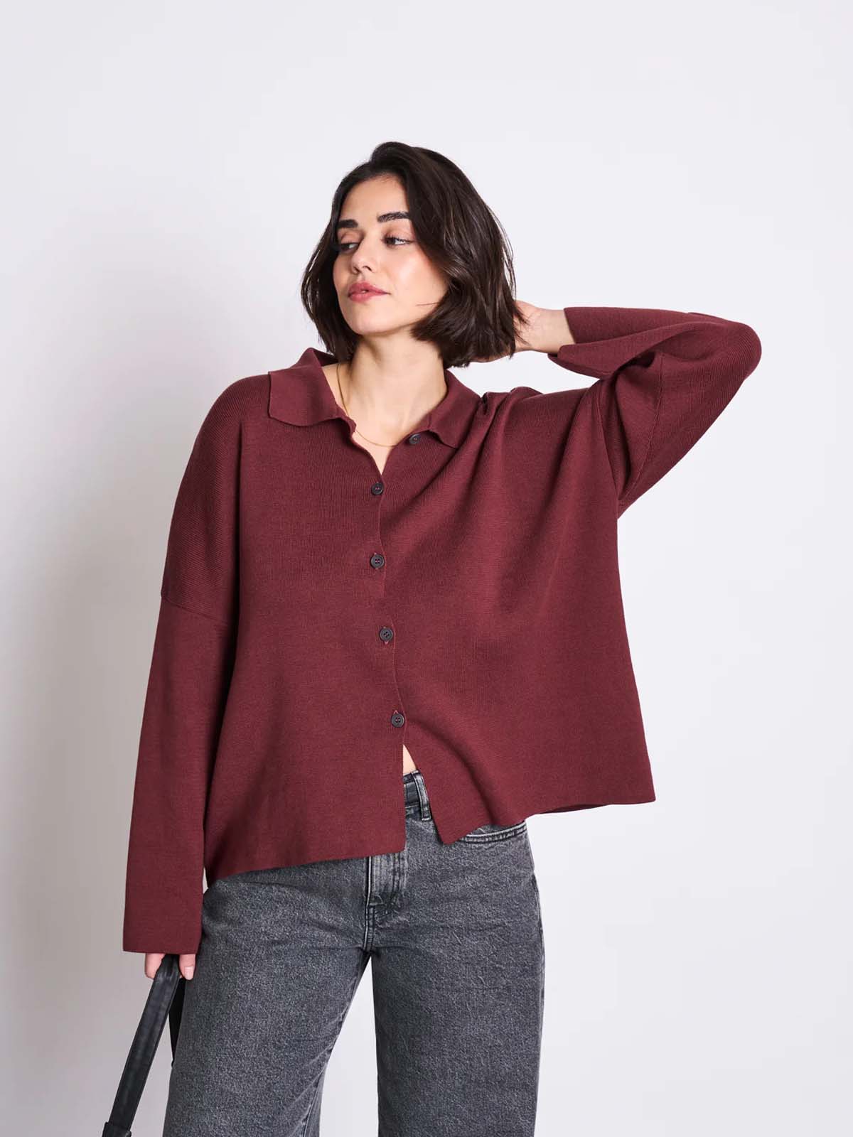 Jan 'n June Cardigan Anjo Intense Rust