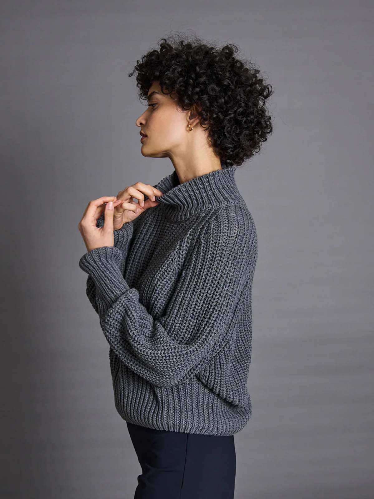 Jan 'n June Jumper Ola Dark Grey