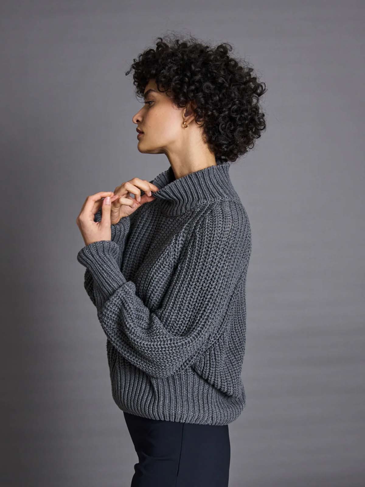 Jan 'n June Jumper Ola Dark Grey