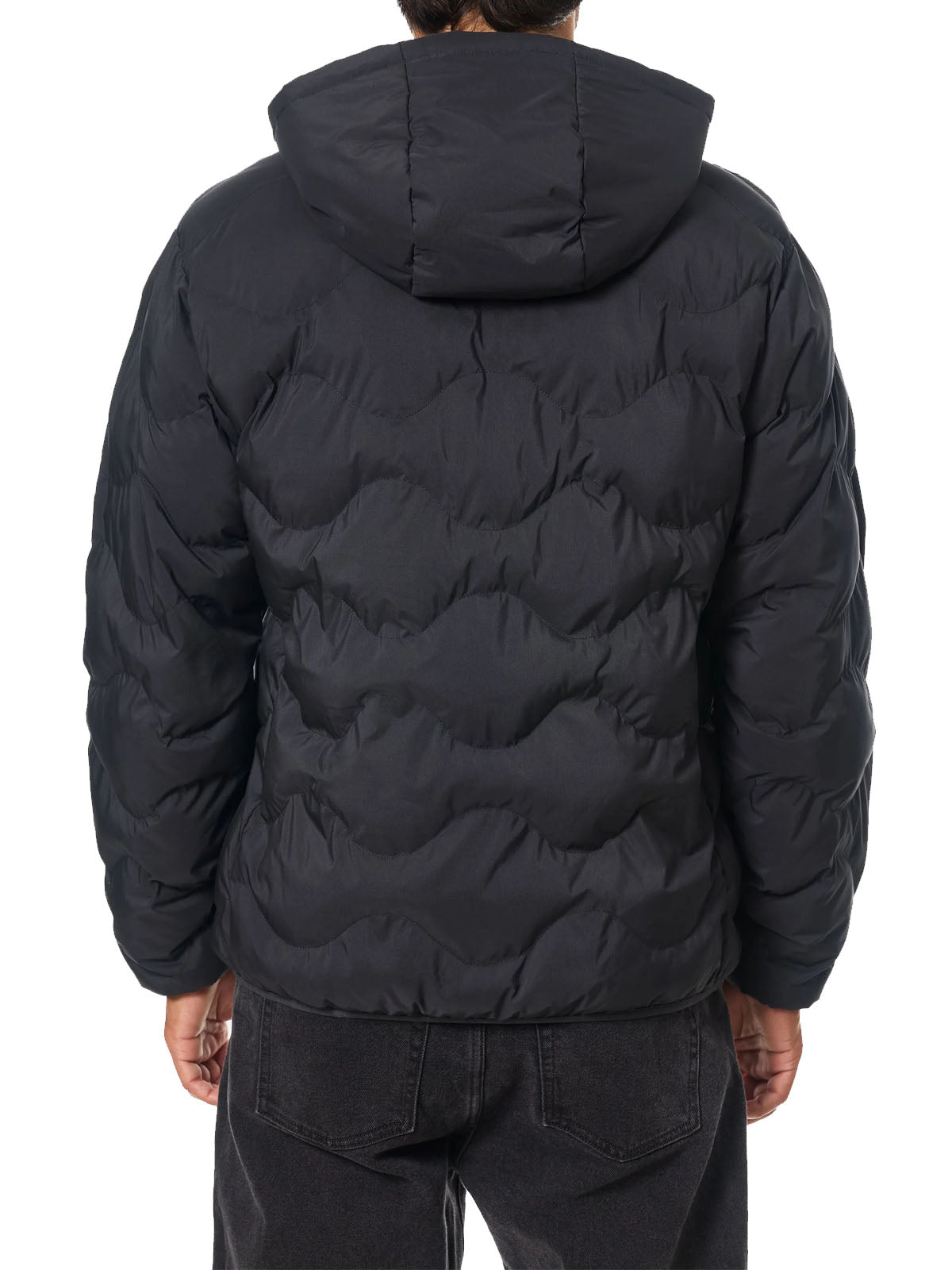 Katin Henson Hooded Puffer Jacket Black