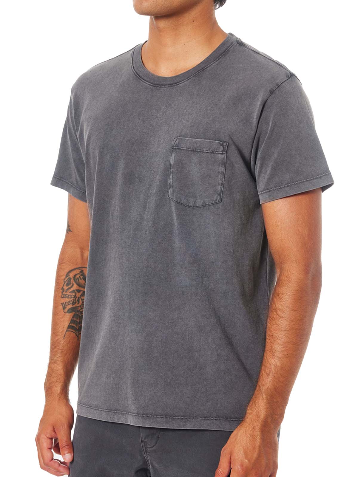 Katin Base Tee Black Sand Wash