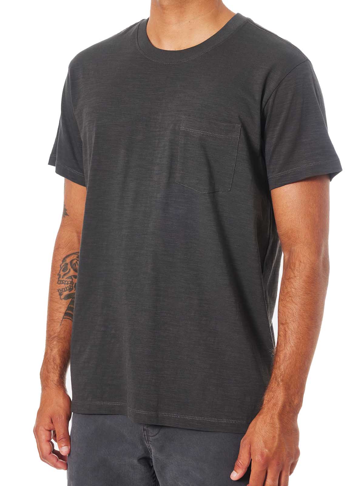Katin Slub Base Tee Black Wash