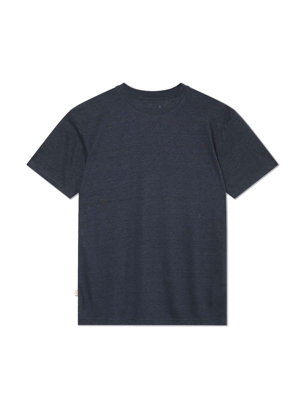 La Paz Botelho T-Shirt Navy Linen SS