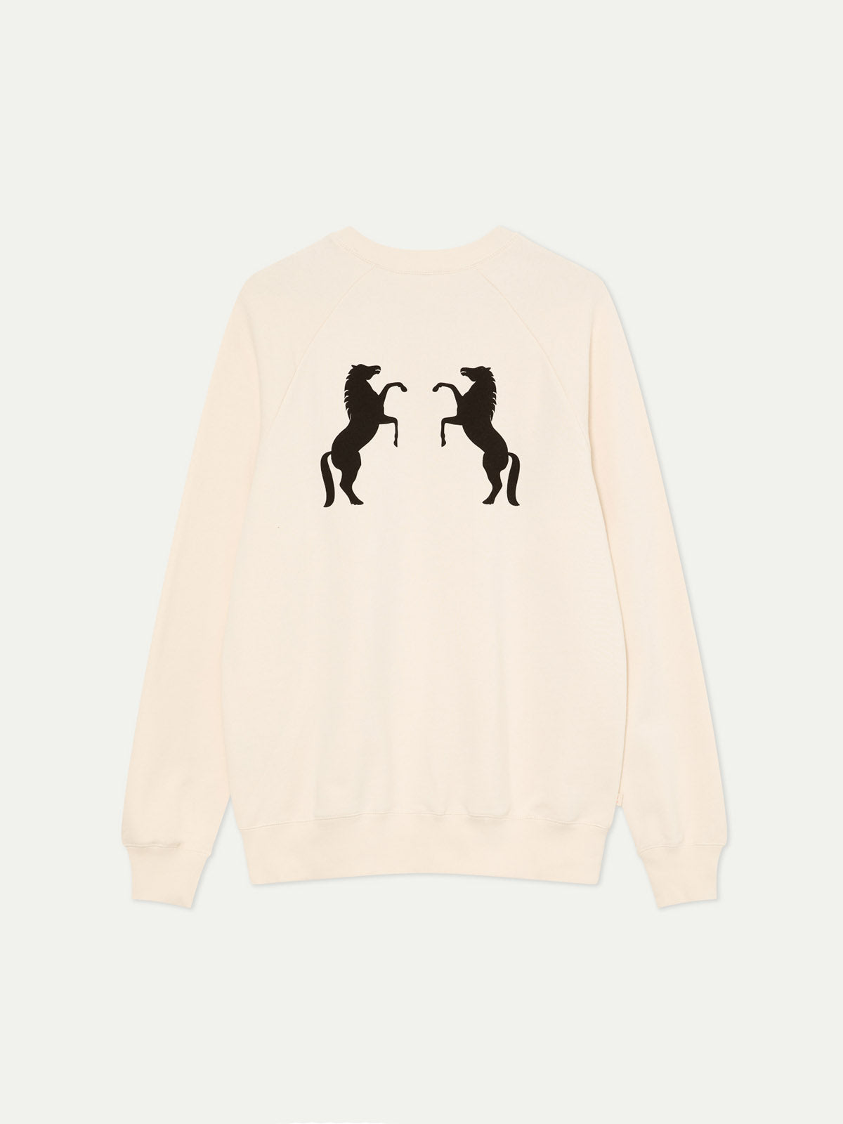La Paz Cunha Sweatshirt Wild Horses Off White