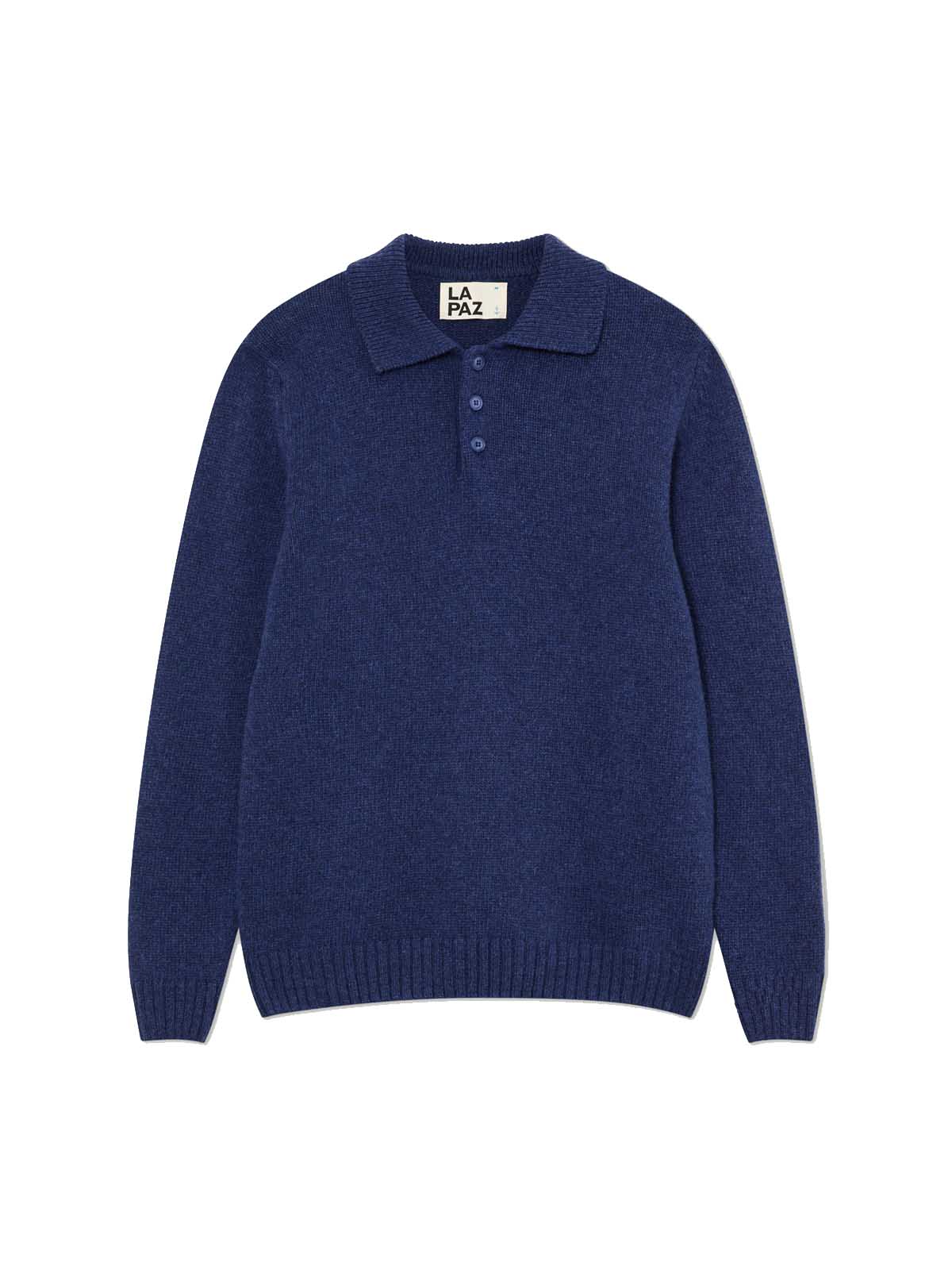 La Paz Eça Polo Knit Yves Blue