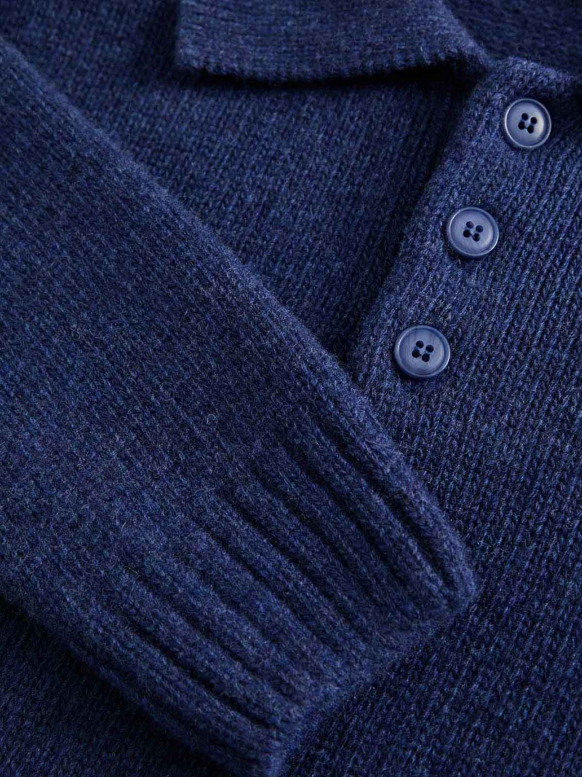 La Paz Eça Polo Knit Yves Blue