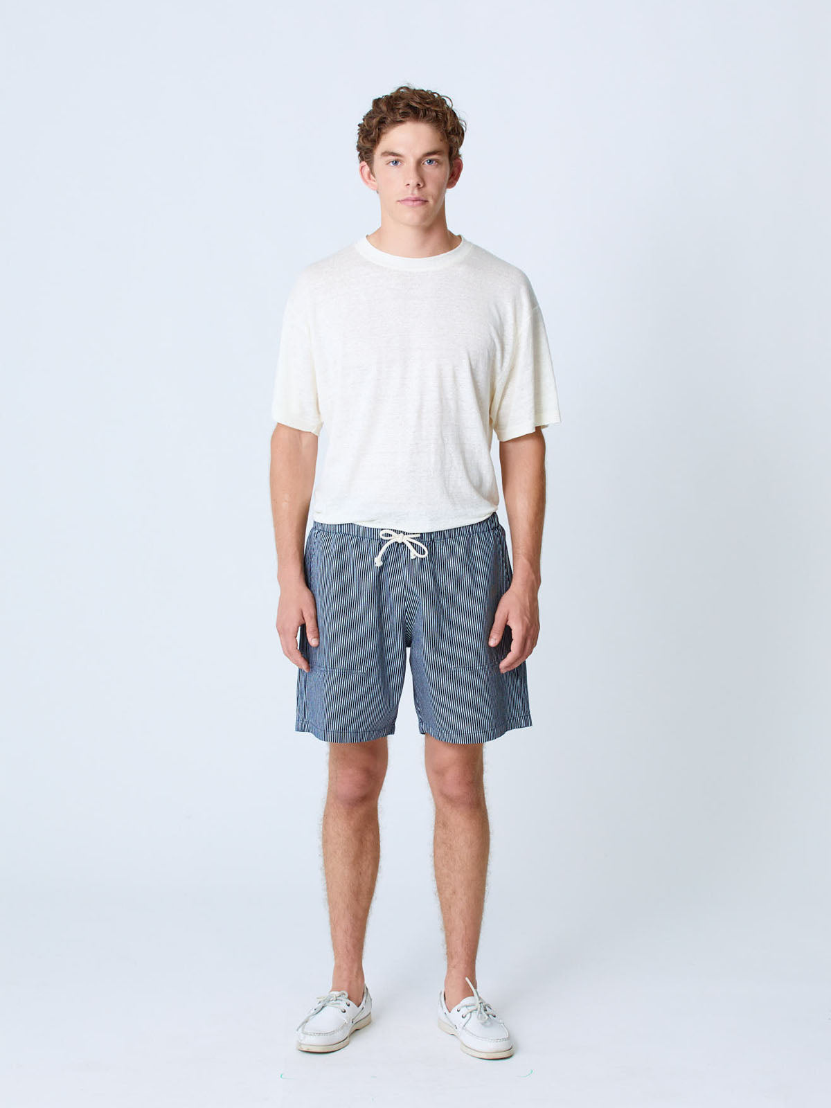 La Paz Formigal Shorts Dark Navy Stripes