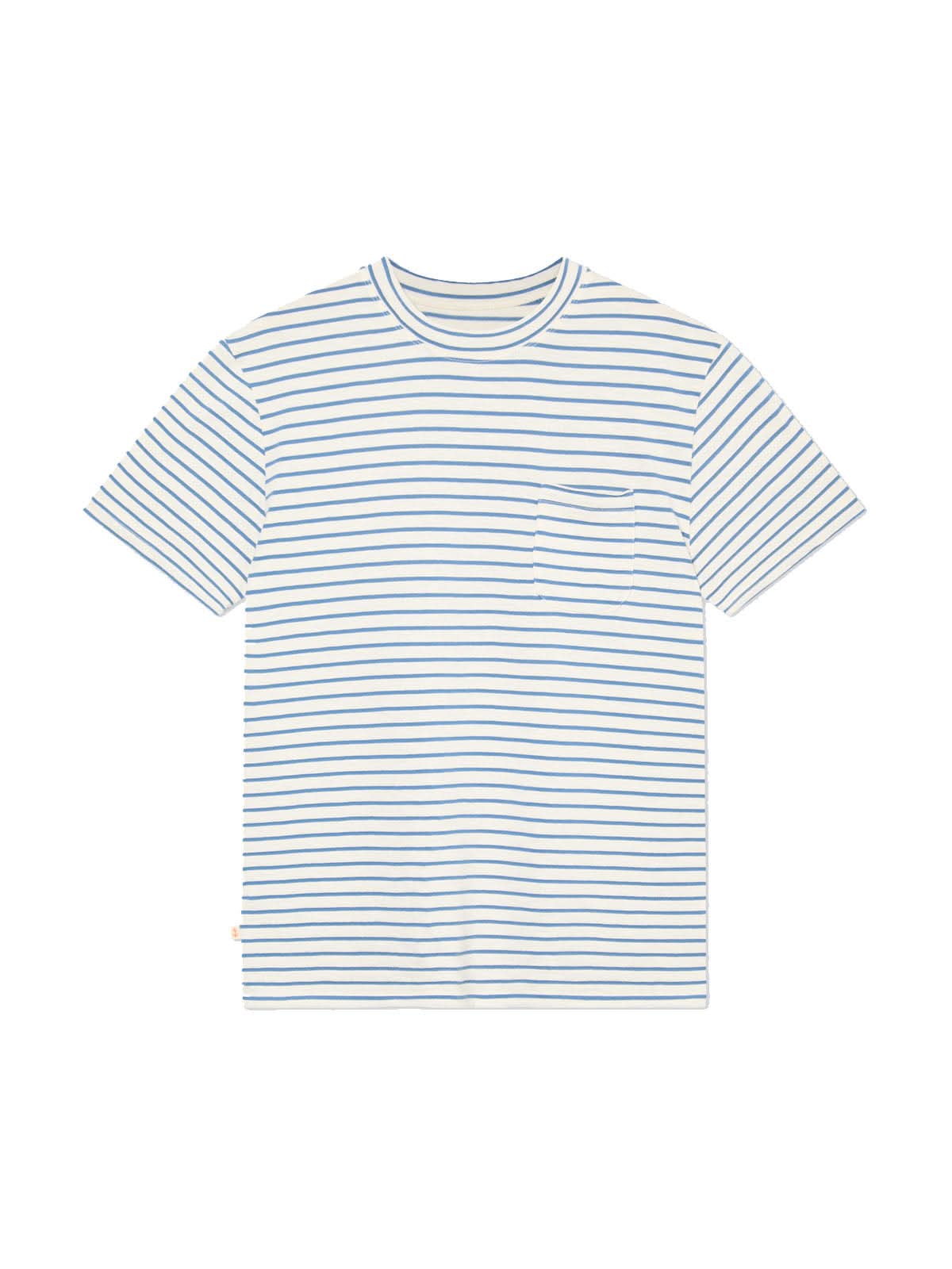 La Paz Guerreiro Pocket T-Shirt Indigo Stripes