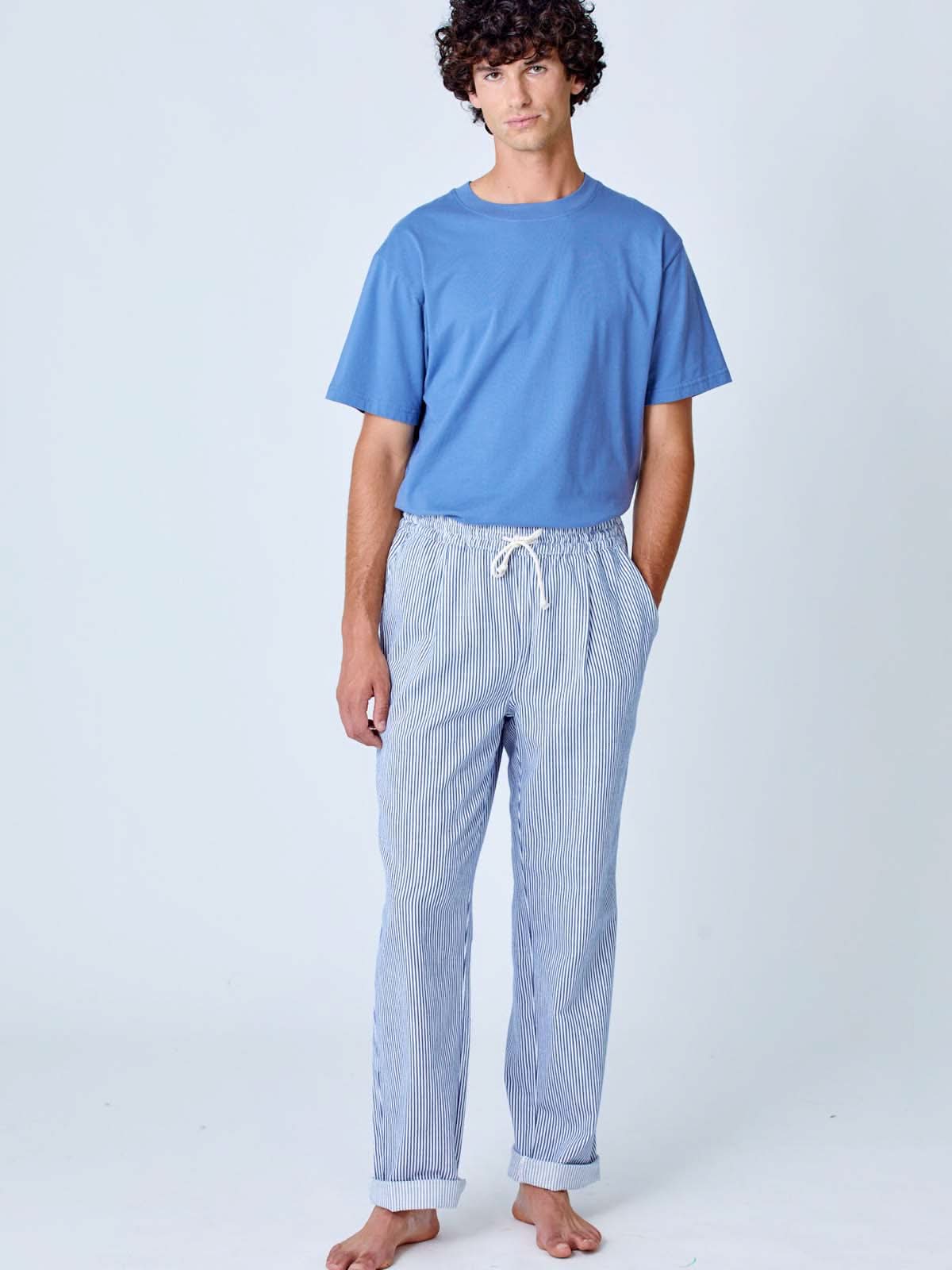 La Paz Ponte Trousers Blue Stripes SS