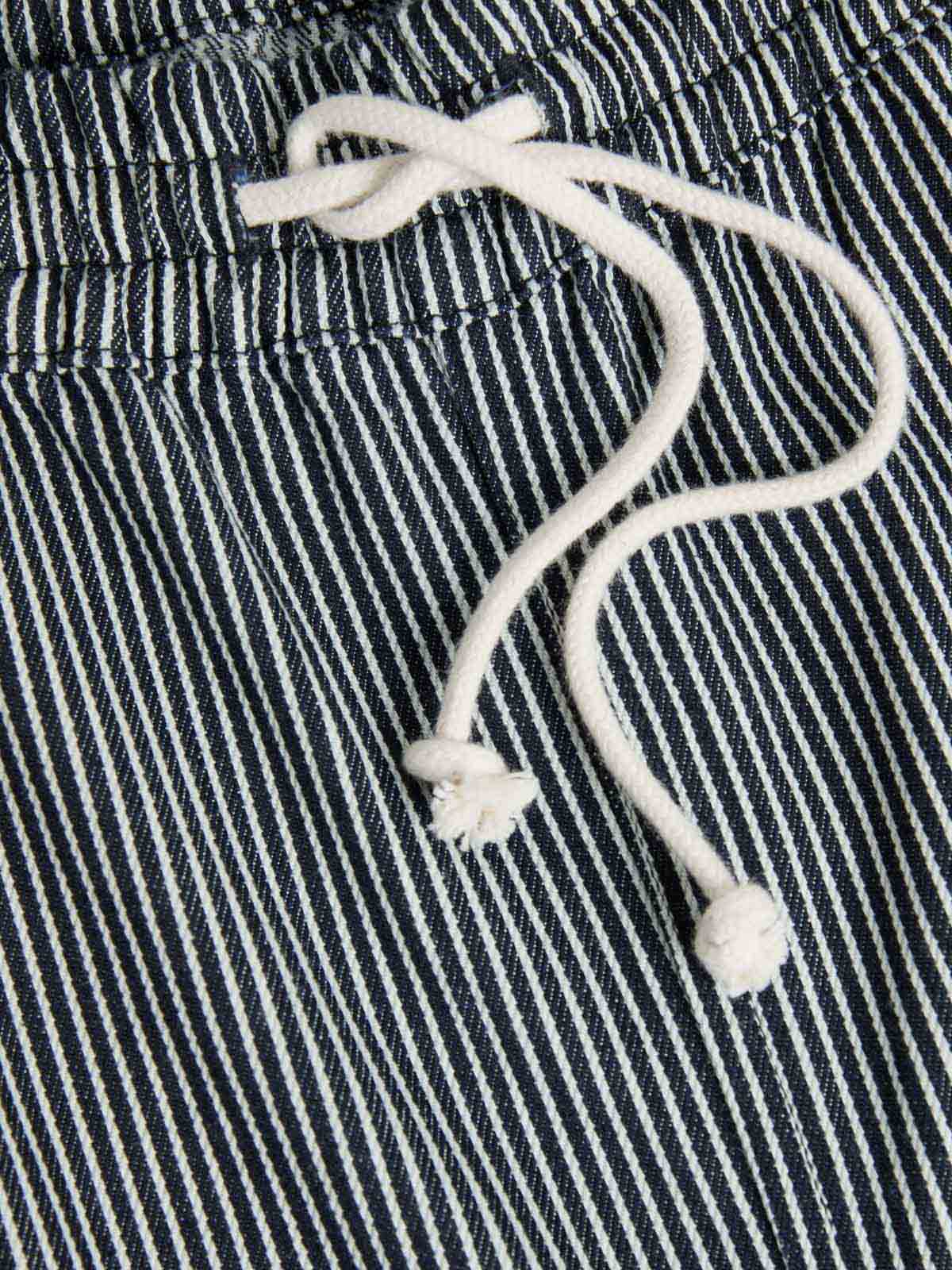 La Paz Ponte Trousers Dark Navy Stripes