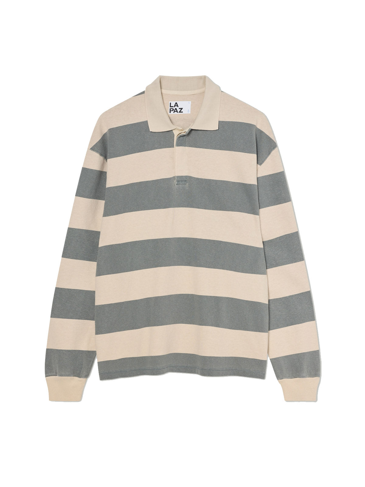 La Paz Sequeira Longsleeve Polo Green/Bege