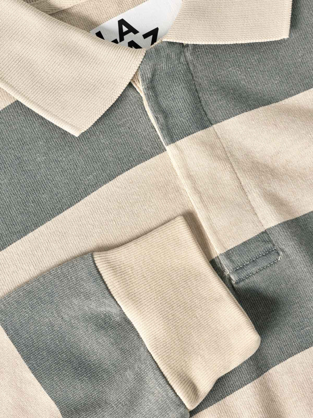 La Paz Sequeira Longsleeve Polo Green/Bege