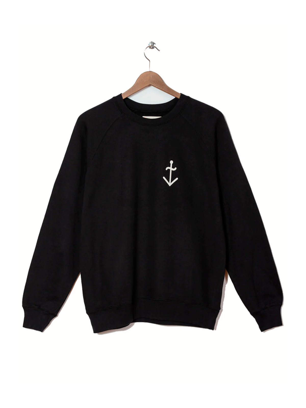 La Paz Cunha Sweatshirt Black Ecru Logo