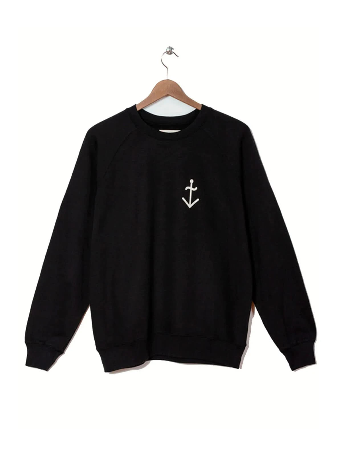 La Paz Cunha Sweatshirt Black Ecru Logo