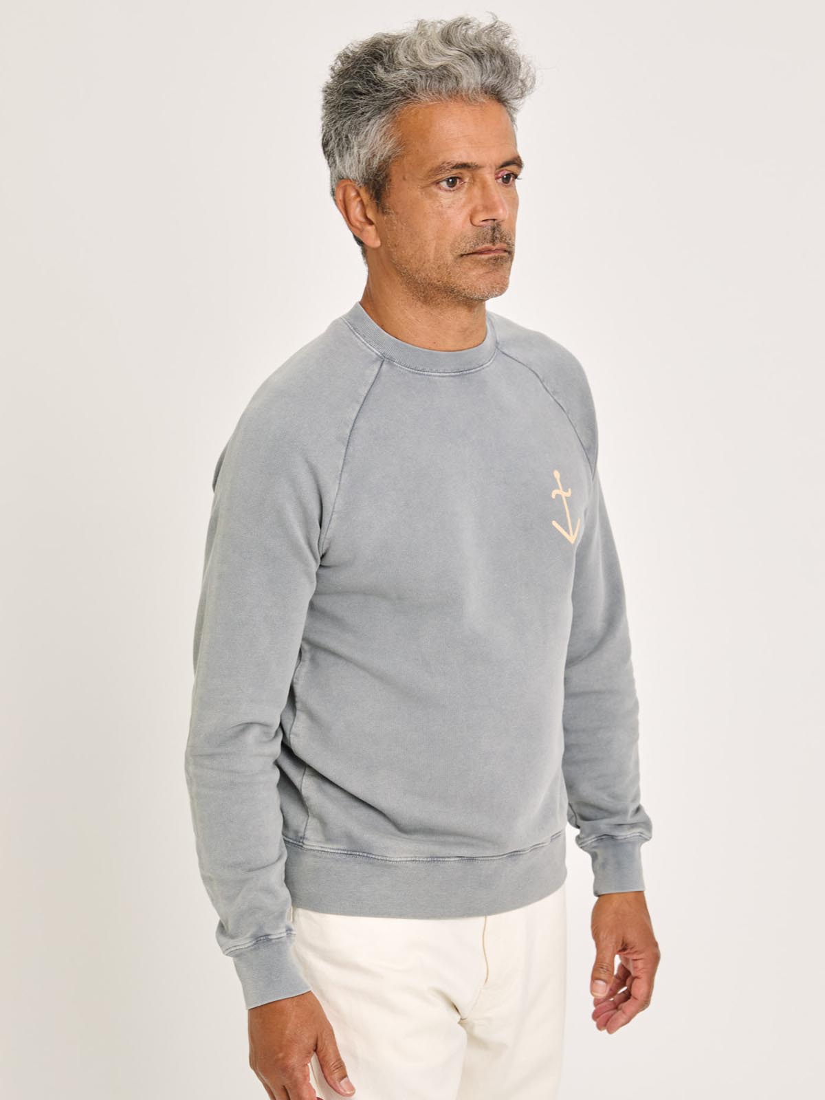 La Paz Cunha Sweatshirt Smoked Pearl/ Pale Yellow