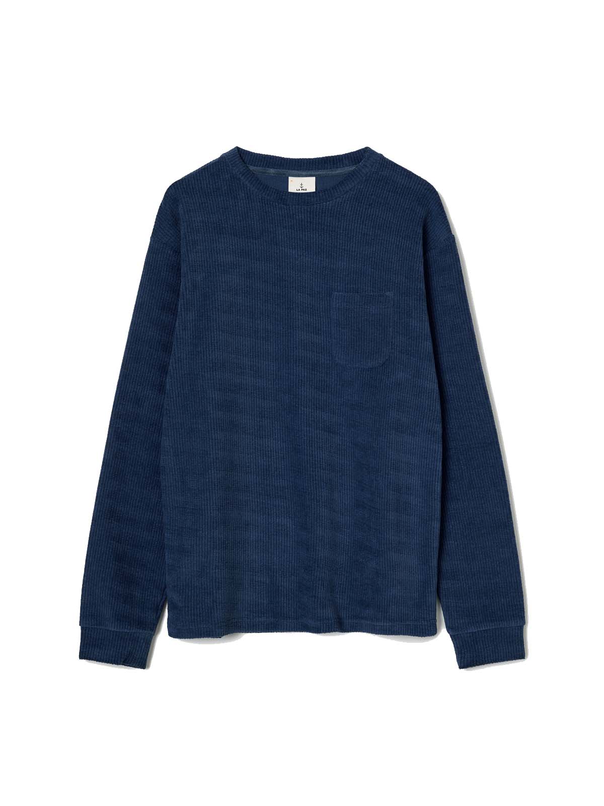 La Paz Duarte Ribbed Longsleeve T-Shirt Blue Oceana