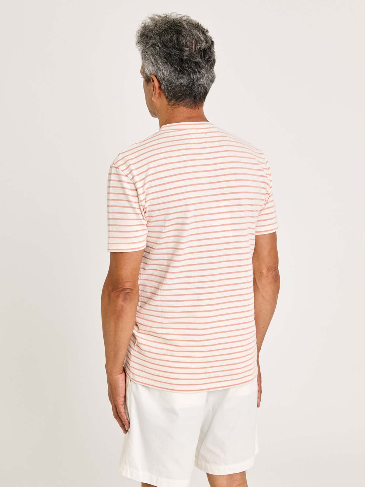 La Paz Guerreiro Pocket T-Shirt Clay Stripes
