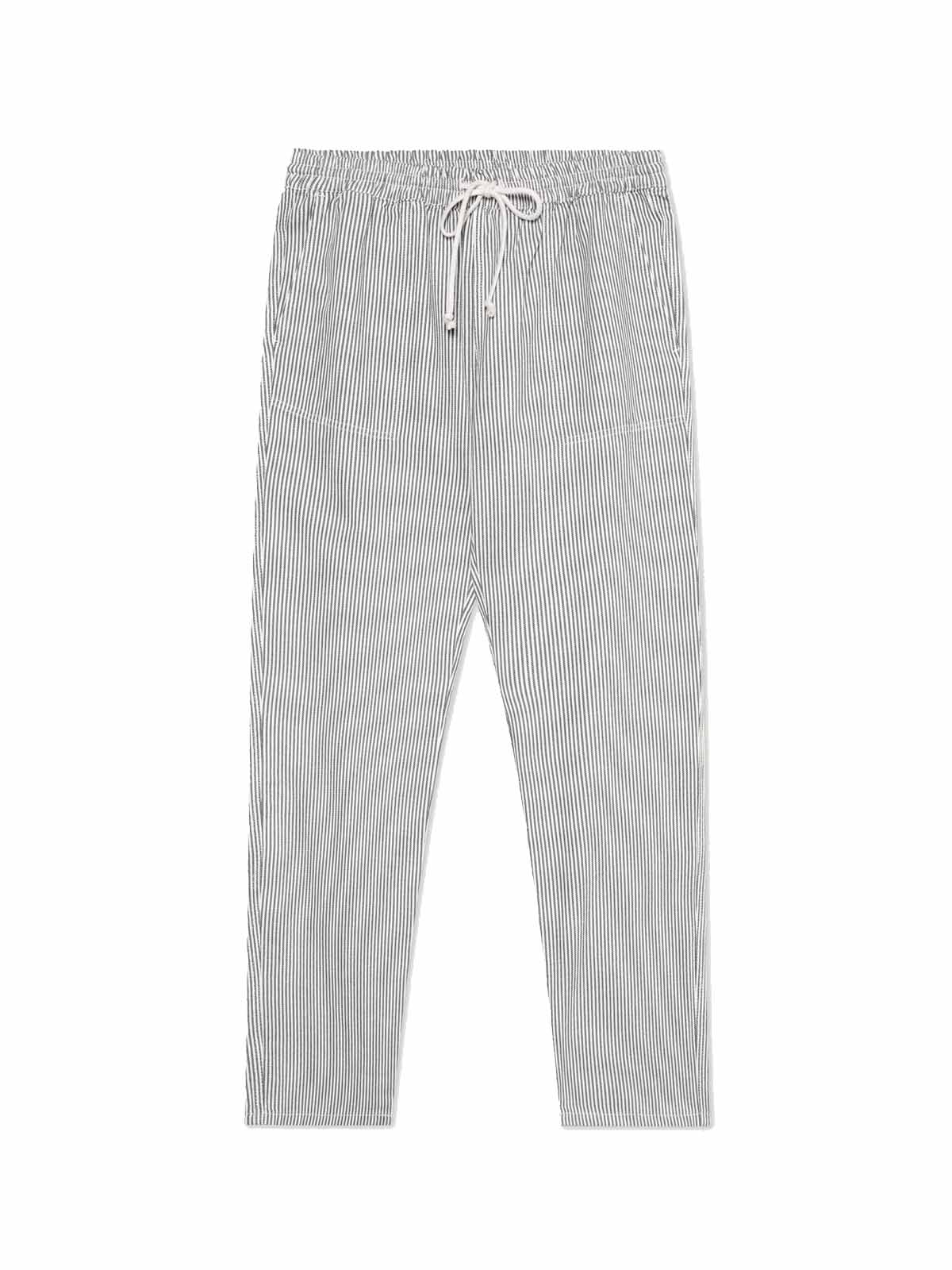 La Paz Lemos Beach Trousers Smoked Pearl Stripes