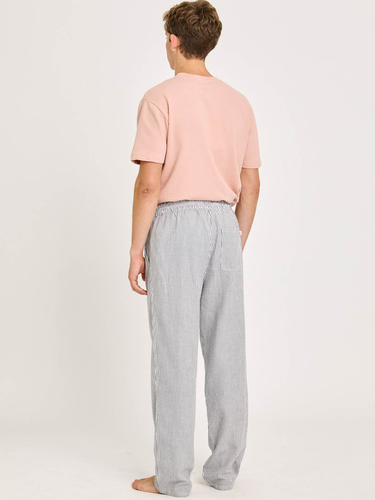 La Paz Lemos Beach Trousers Smoked Pearl Stripes