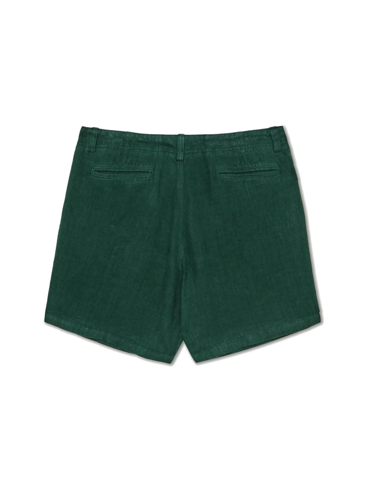 La Paz Maciel Classic Linen Shorts Sea Moss