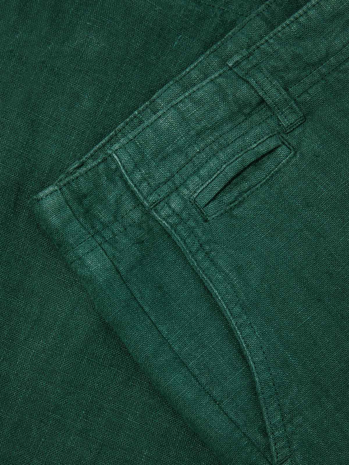 La Paz Maciel Classic Linen Shorts Sea Moss