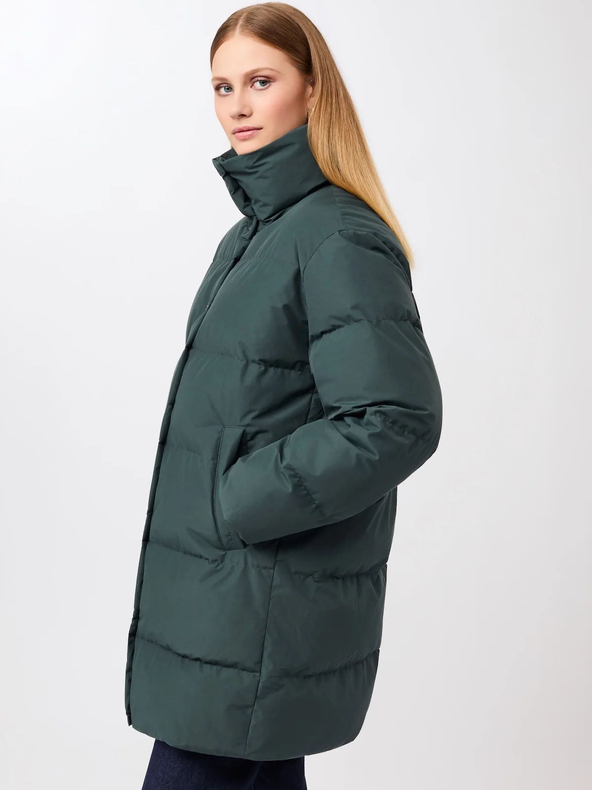 LangerChen Jacke Stehkragen Fir
