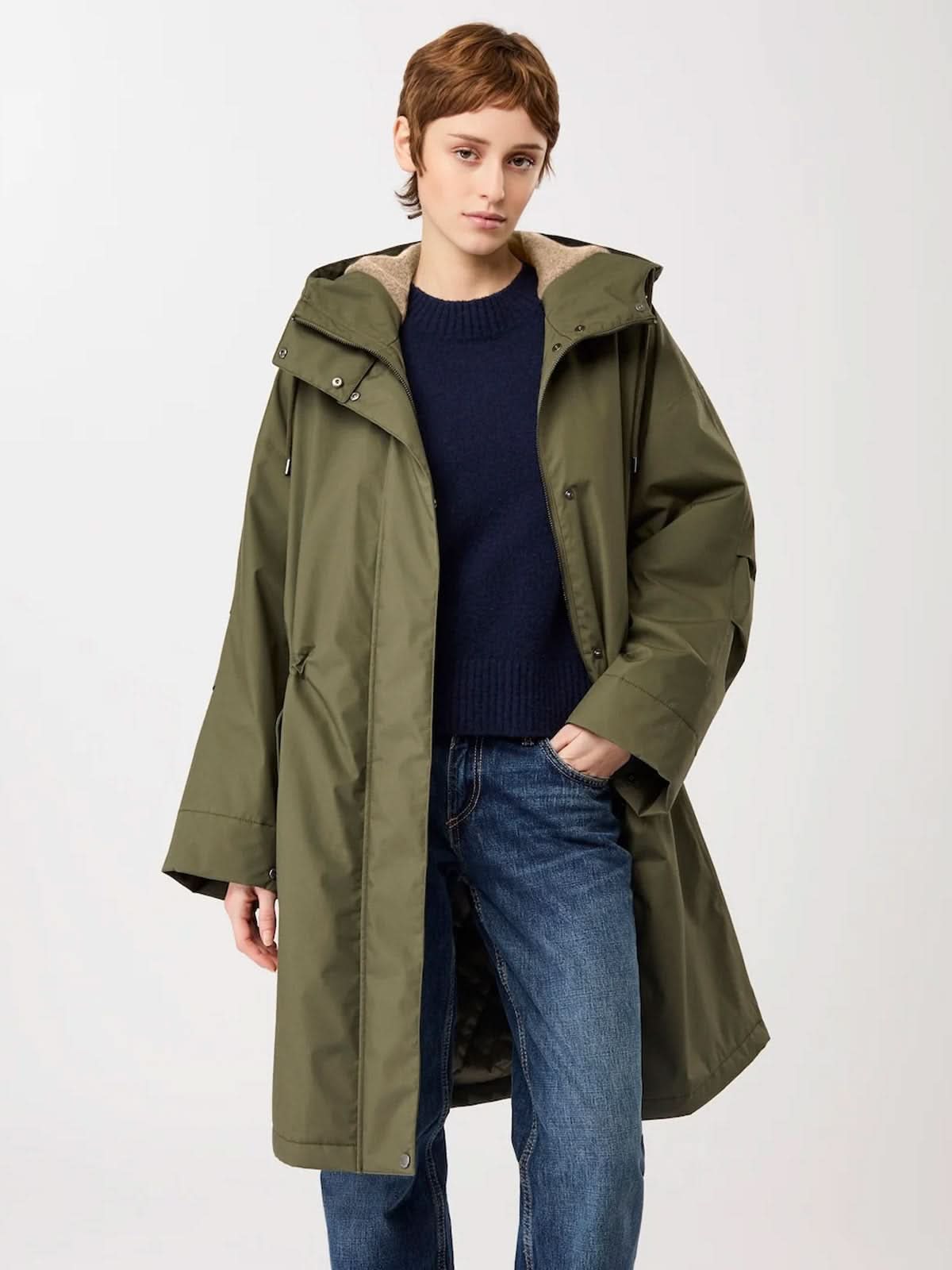LangerChen Langer Parka Leicht Olive