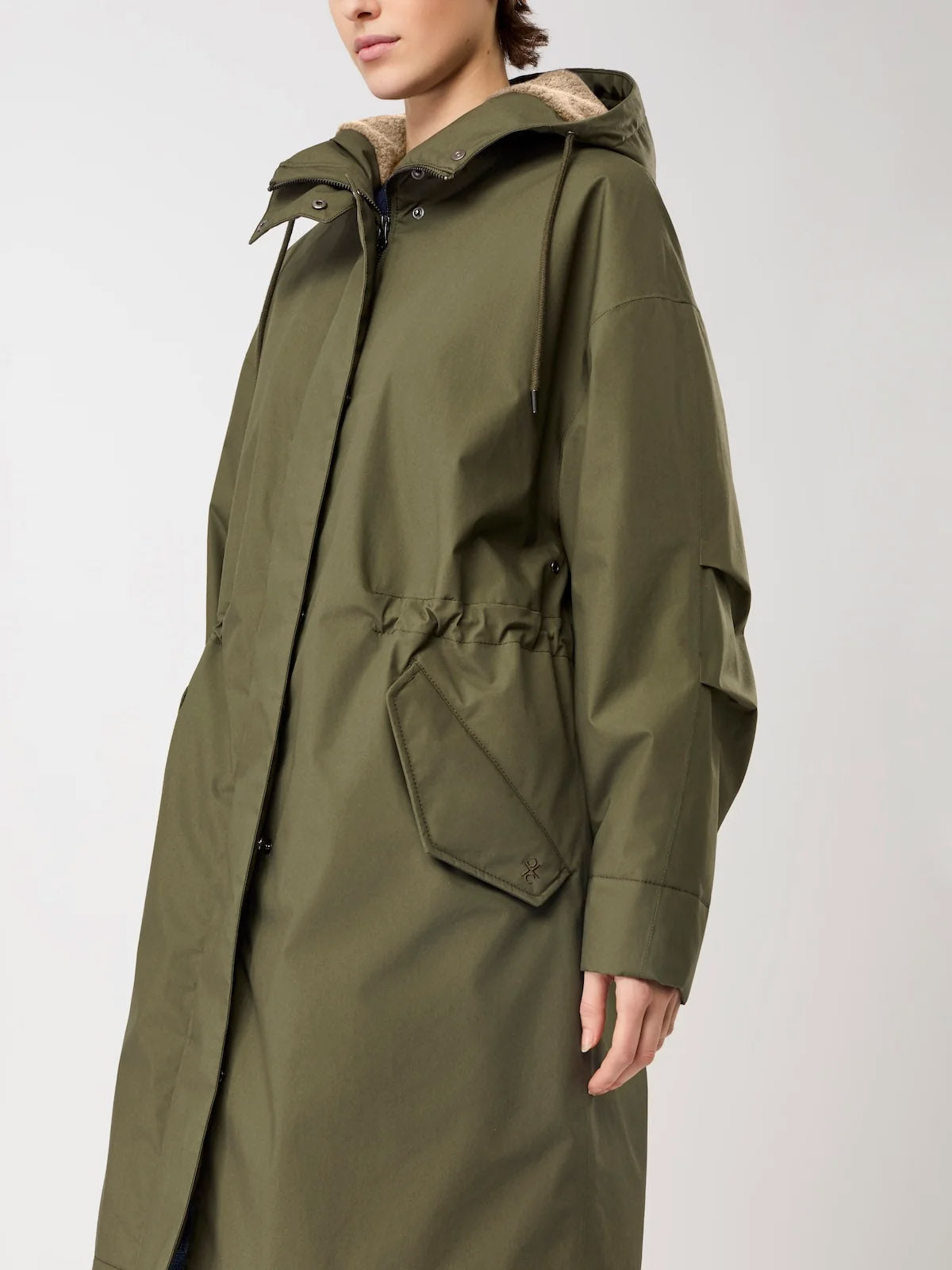 LangerChen Langer Parka Leicht Olive