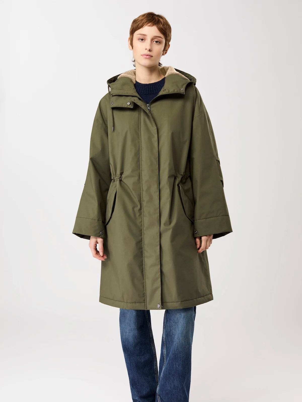 LangerChen Langer Parka Leicht Olive