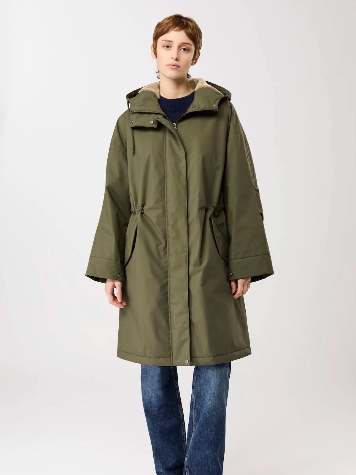 LangerChen Langer Parka Leicht Olive