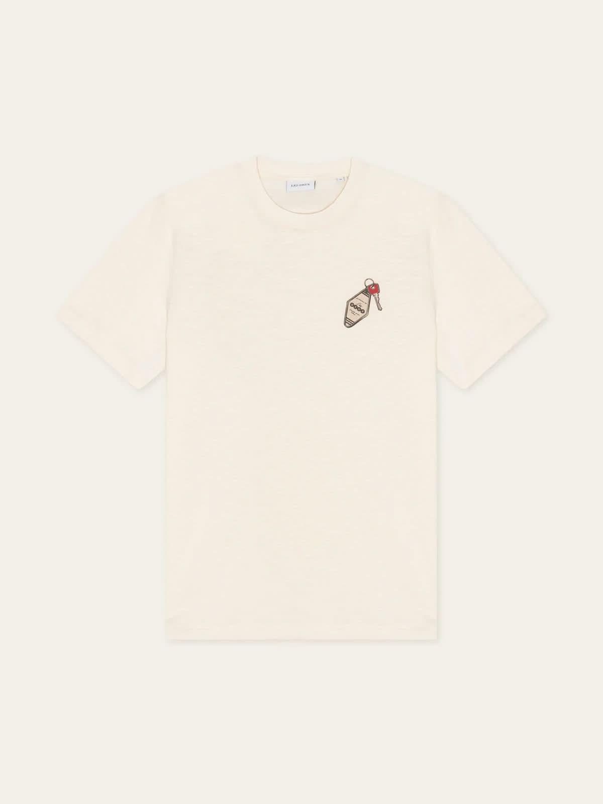 Les Deux Ben Troy T-Shirt Light Ivory