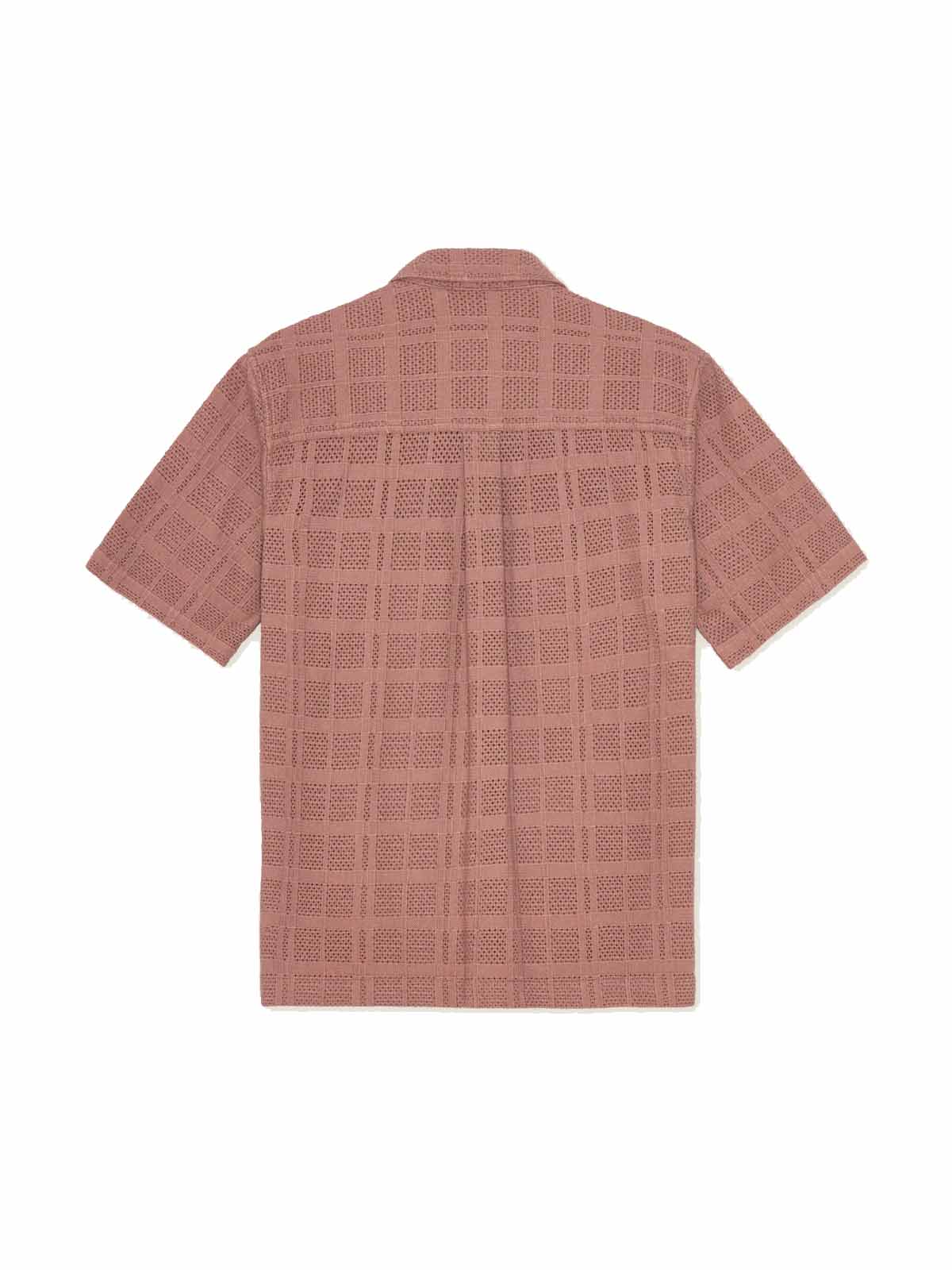 Les Deux Charlie SS Shirt Cognac Red