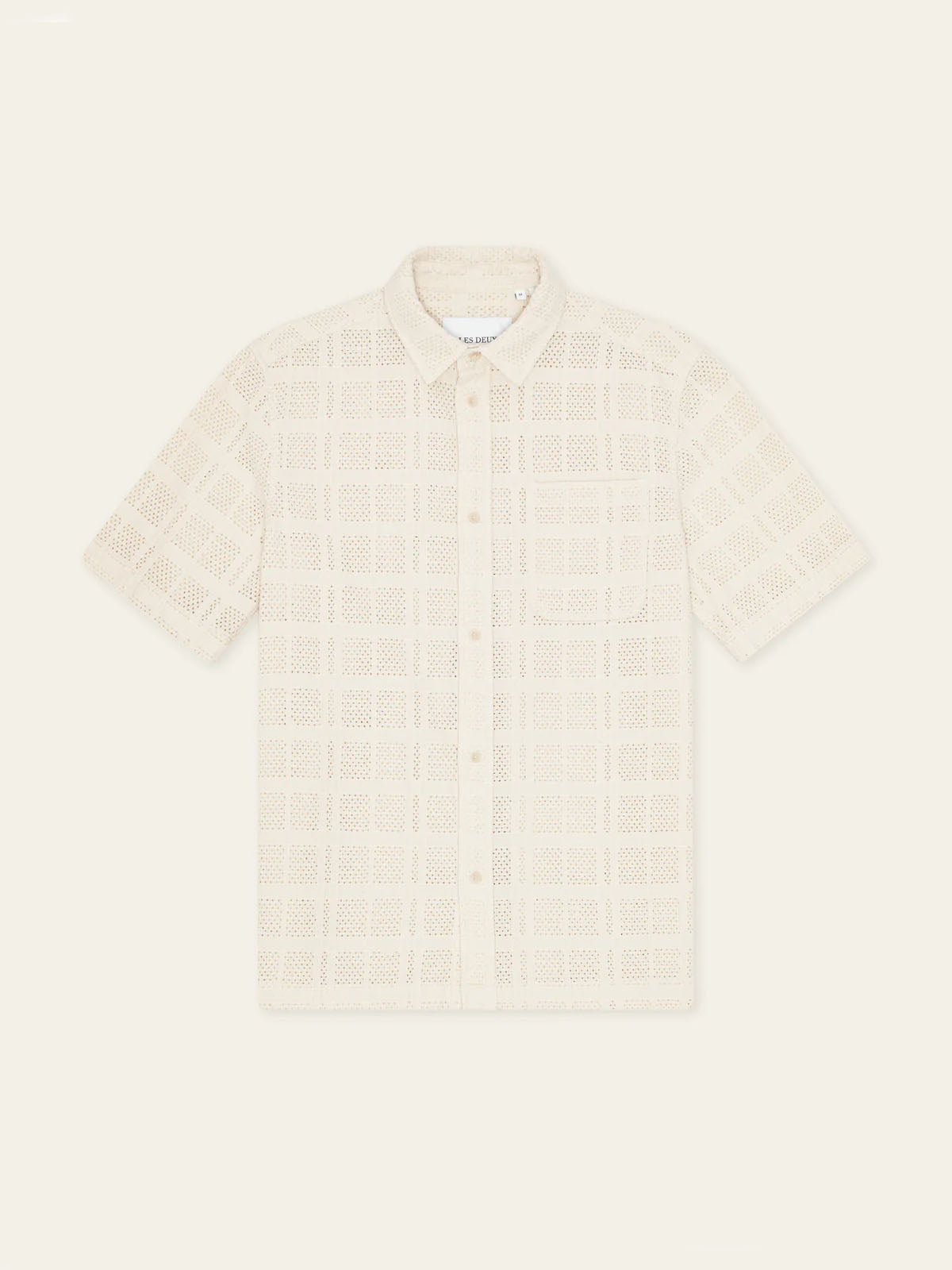 Les Deux Charlie SS Shirt Ivory