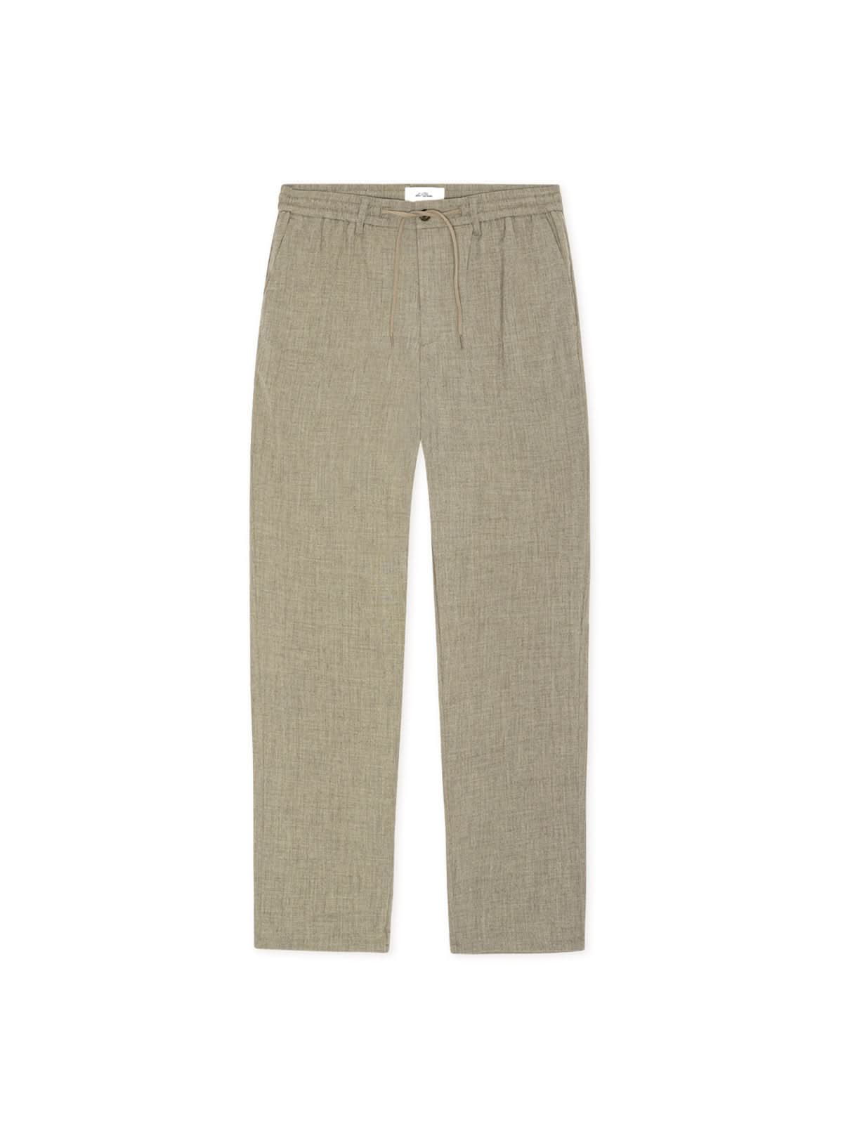 Les Deux Como Tapered Suit Pants Seasonal Dark Sand Melange L32