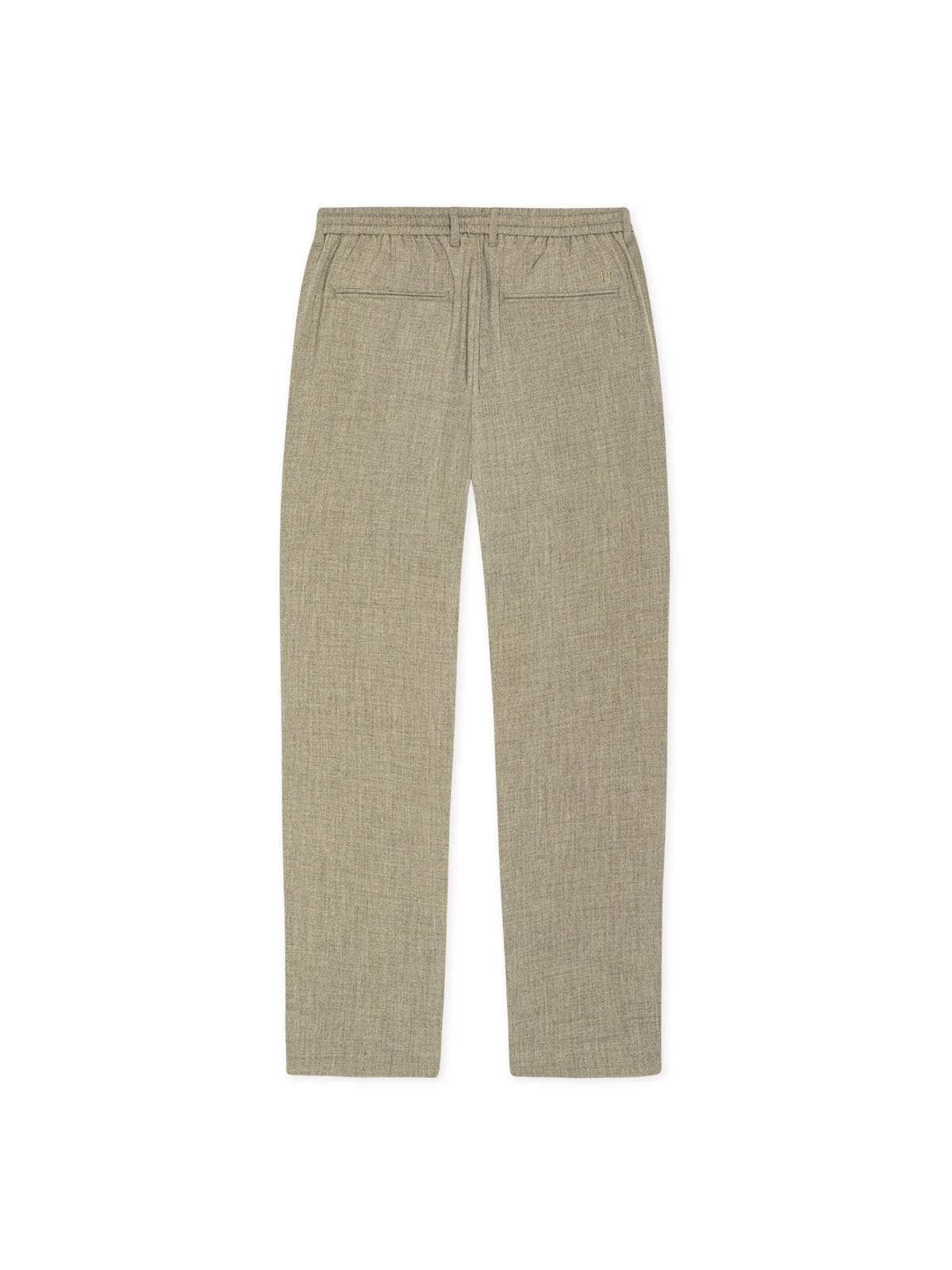 Les Deux Como Tapered Suit Pants Seasonal Dark Sand Melange L32