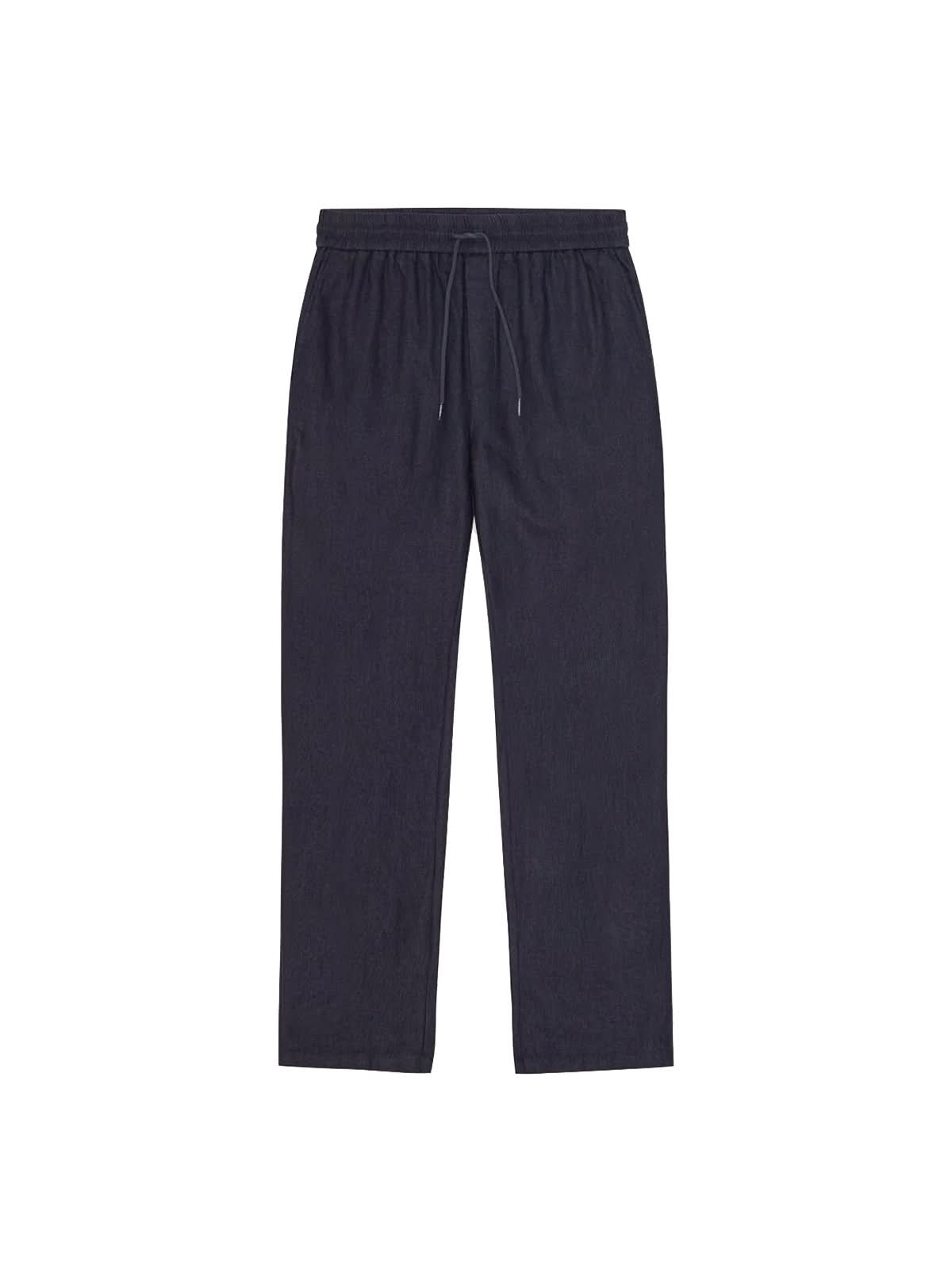 Les Deux Patrick Linen Pants Navy